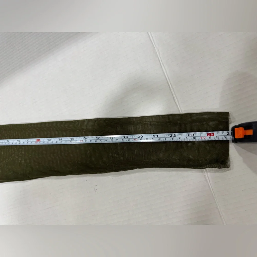 Urban Outfitters Olive Mesh Long Sleeve Blouse NWOT Sz M - Picture 12 of 14